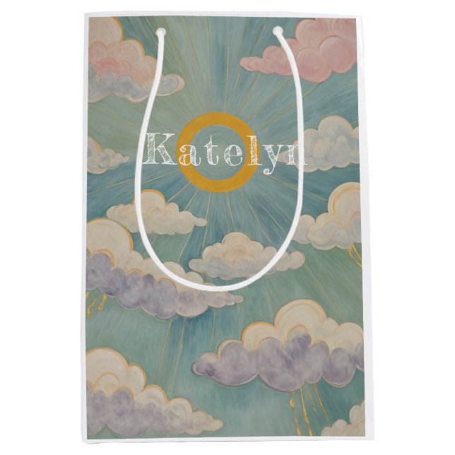 Daybreak's Embrace Personalised Medium Gift Bag (Front)