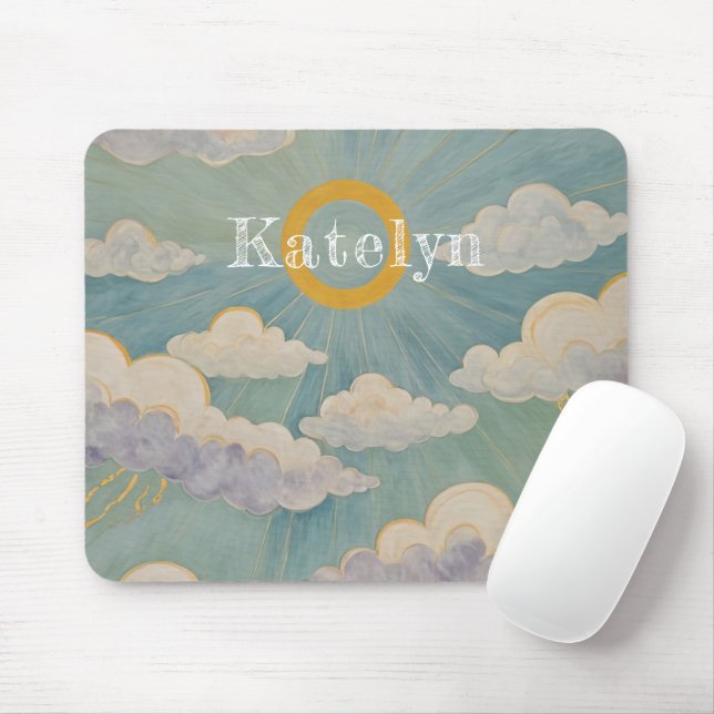Daybreak's Embrace Personalised Mouse Mat (With Mouse)