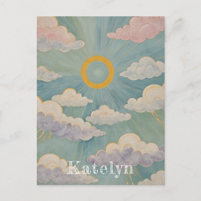 Daybreak's Embrace Personalised Postcard (Front)