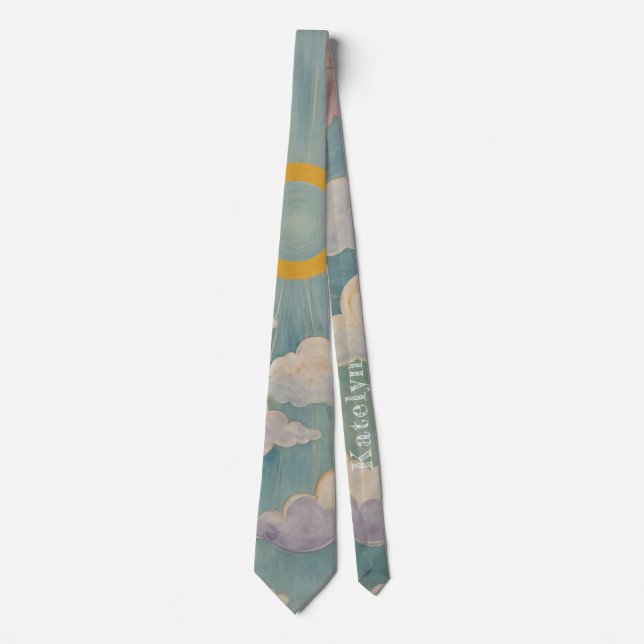 Daybreak's Embrace Personalised Tie (Front)