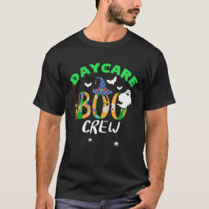 Daycare Boo Crew Funny Spooky Witch Ghost Boy Girl T-Shirt