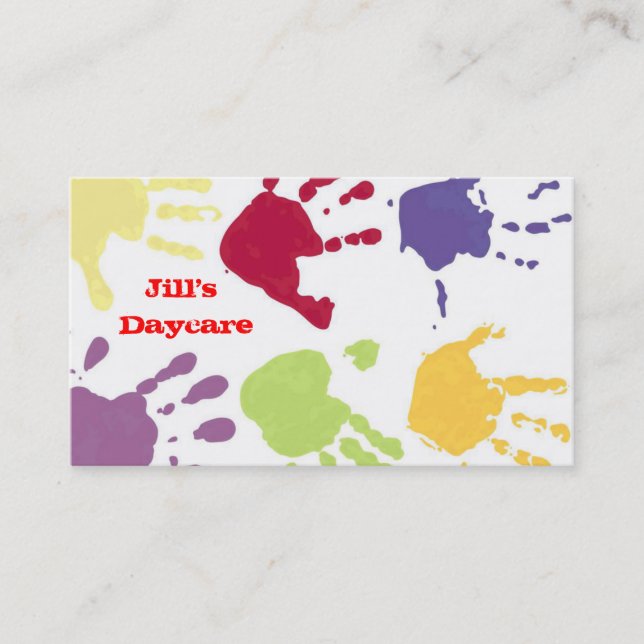 Daycare Business Card (Front)