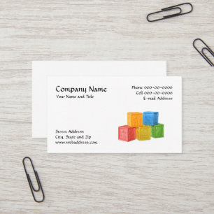 Daycare Business Card