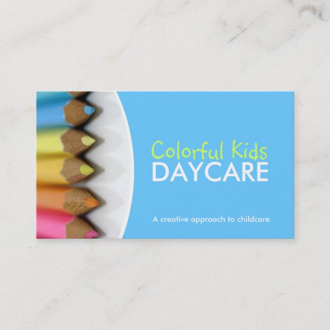 Daycare  Business Card (Front)