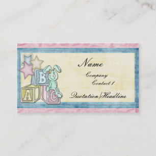 Daycare business card