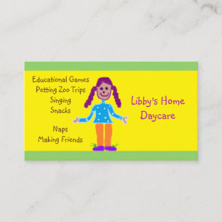 Daycare Business Card - Customisable