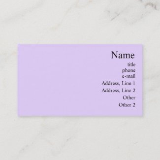 Daycare Business Cards