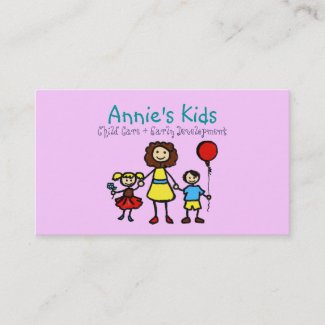 Daycare Business Cards
