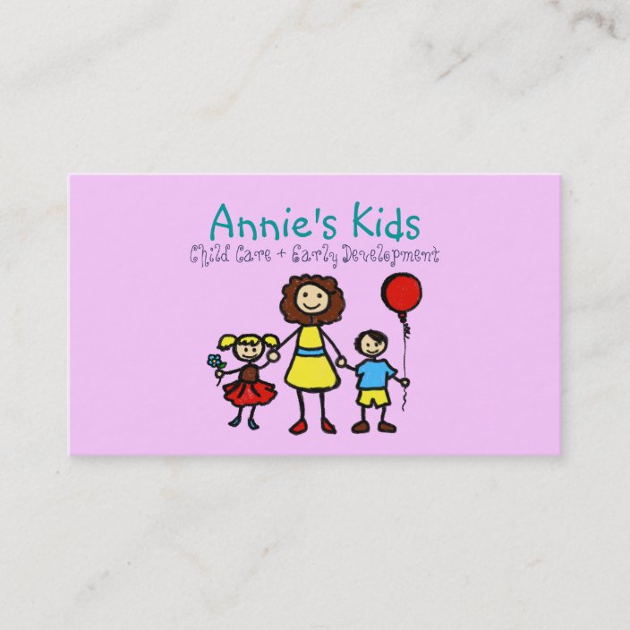 Daycare Business Cards Zazzle