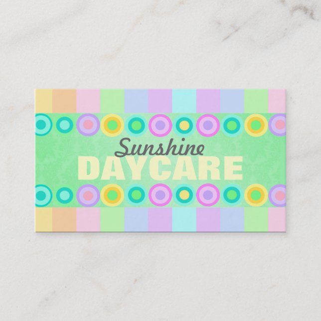 Daycare business Cards (Front)