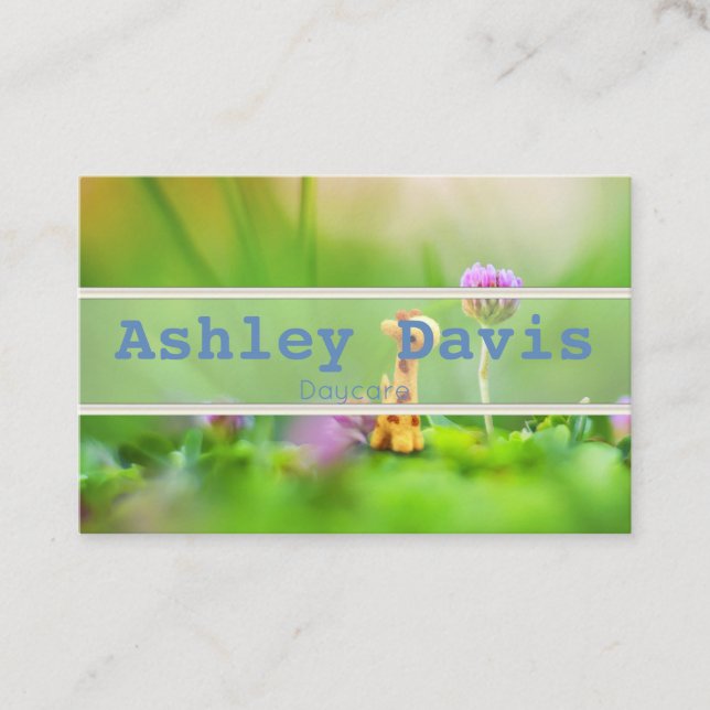 Daycare business cards (Front)