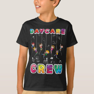 Daycare Crew Provider Gifts Funny Teacher Child Ca T-Shirt