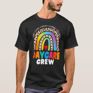 Daycare Crew School Childcare Provider Team Teache T-Shirt