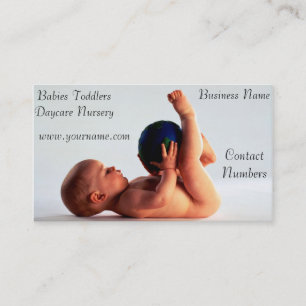 Daycare Nursery Business Card