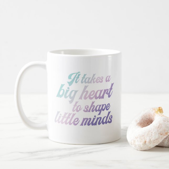 Daycare or School Teacher Valentine's Day Mug Gift (With Donut)