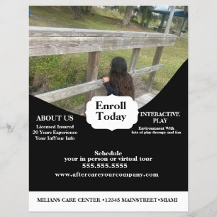 Daycare Playground Park Photo Centre Flyer