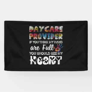 Daycare Provider - Appreciation Gift Childcare Banner