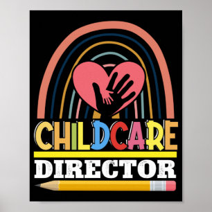 Daycare Provider Childcare Director Toddler Poster