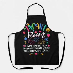 Daycare Provider Loving Kind Reliable Infant Room Apron