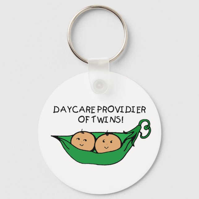 Daycare Provider of Twin Pod Key Ring (Front)