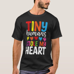 Daycare Provider Tiny Humans Stole My Heart Childc T-Shirt