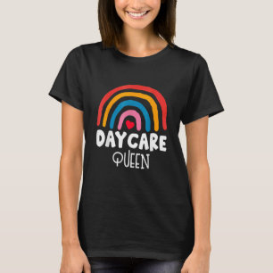 Daycare Queen Provider Teacher Childcare Worker Sq T-Shirt