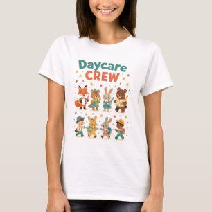 Daycare T Shirt Design Ideas - Daycare Crew Quote
