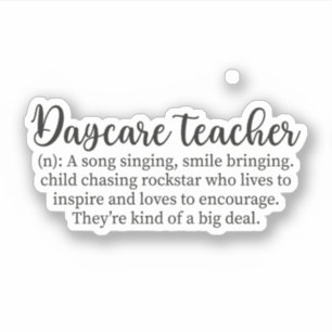 Daycare Teacher, Childcare Provider, Child Care