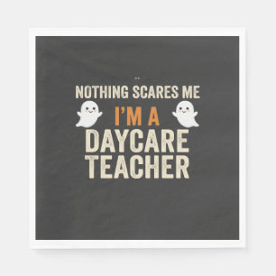 Daycare Teacher Halloween Ghost Design_1 Napkin