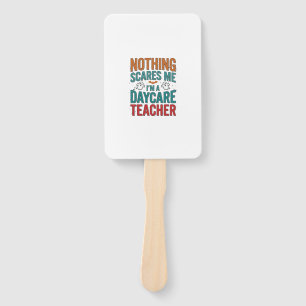 Daycare Teacher Halloween Ghost Vintage Shirt Desi Hand Fan