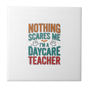 Daycare Teacher Halloween Ghost Vintage Shirt Desi Tile