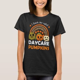 Daycare Teacher Lazy Halloween Costume Pumpkin Boh T-Shirt