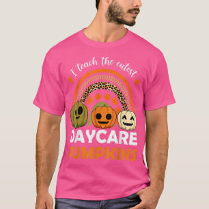Daycare Teacher Lazy Halloween Costume Pumpkin Boh T-Shirt