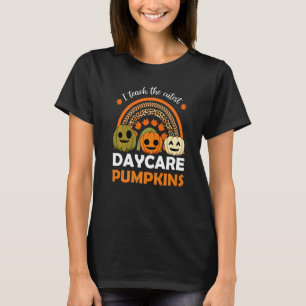 Daycare Teacher Lazy Halloween Costume Pumpkin Boh T-Shirt