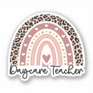 Daycare Teacher Rainbow, Child Care, Teacher Gifts