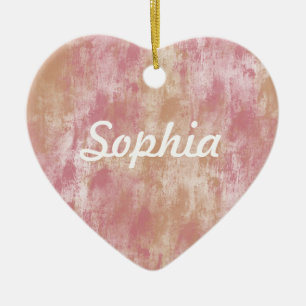 Daydream Pink Ceramic Tree Decoration