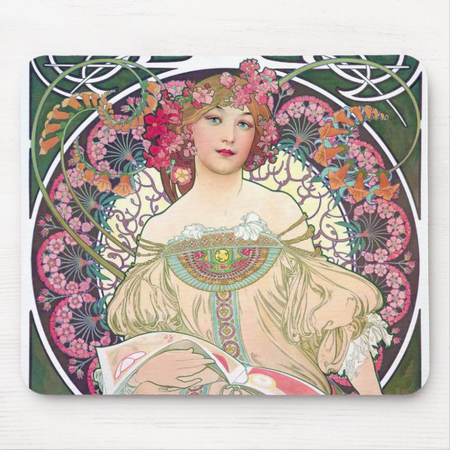 Daydream (Spring), Mucha Mouse Mat (Front)