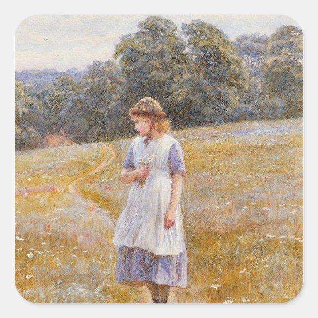 Daydreamer, 1878 square sticker (Front)