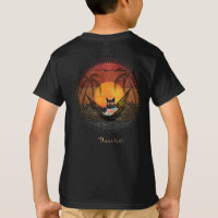 Daydreaming Cool Cat's Tropical Escape Boy's 