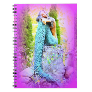 daydreaming mermaid notebook