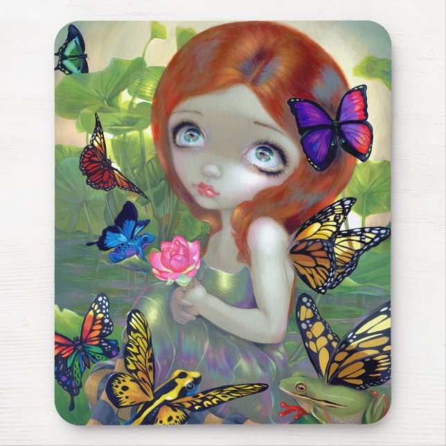 "Daydreams and Frogs" Mousepad (Front)