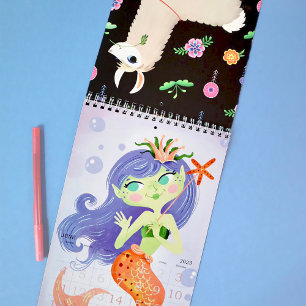 Daydreams Mini Illustrated Calendar