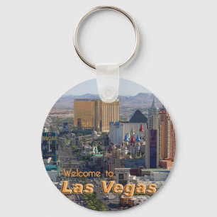 Daylight on the Las Vegas Strip Key Ring