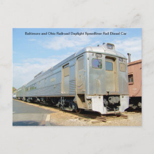 Daylight Speedliner RDC #1961 Postcard