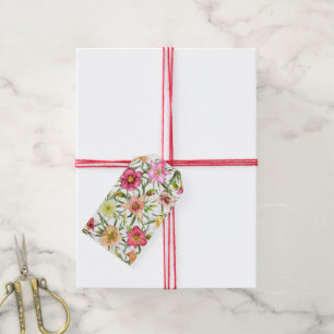 Daylilies Floral Botanical Art Gift Tags