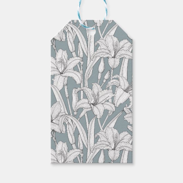 Daylilies Gift Tags (Front)
