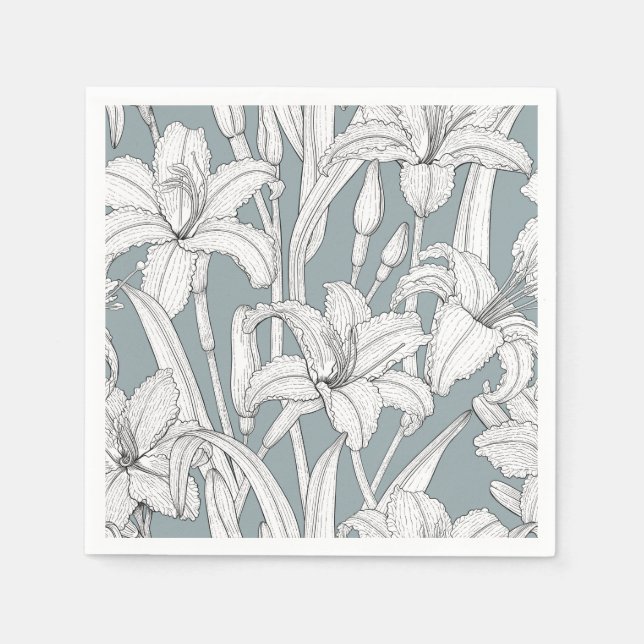 Daylilies Napkin (Front)