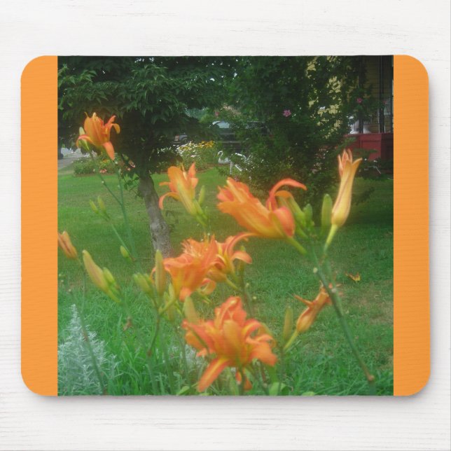 daylillies mouse mat (Front)