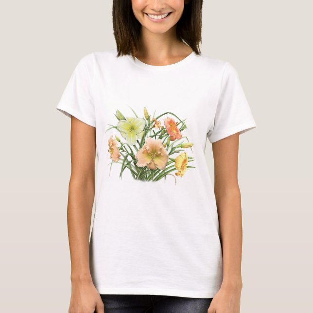 Daylily Bouquet T-Shirt (Front)