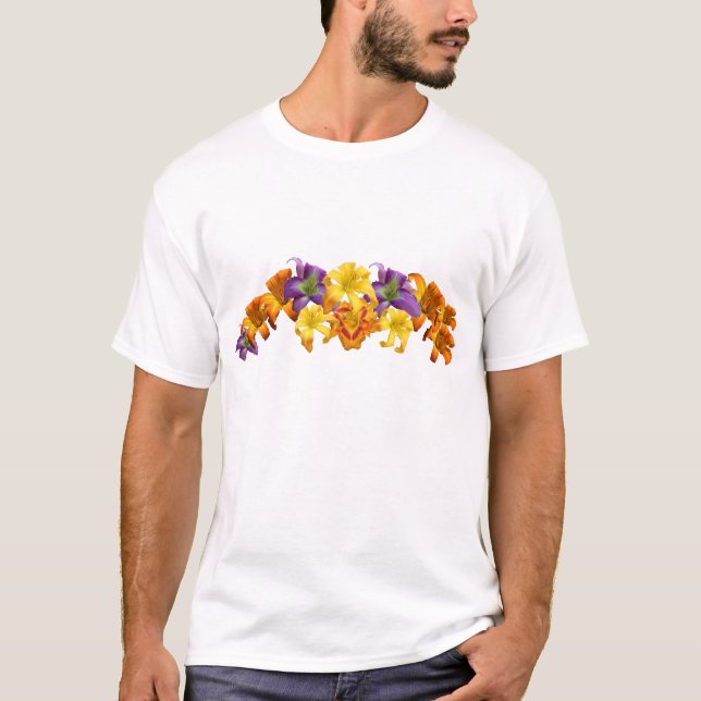 Daylily Collage T-Shirt (Front)